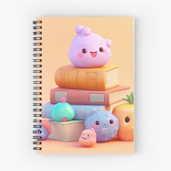 Item preview, illustration books in the style of kawaii art designed and sold by Nanthikan.