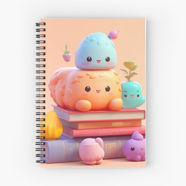 Item preview,  illustration books in the style of kawaii art designed and sold by Nanthikan.