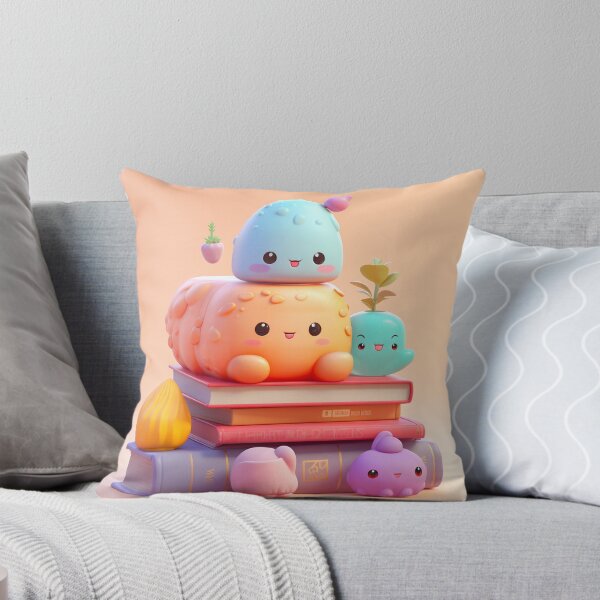Item preview,  illustration books in the style of kawaii art designed and sold by Nanthikan.