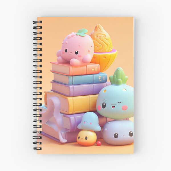 Item preview, illustration books in the style of kawaii art designed and sold by Nanthikan.