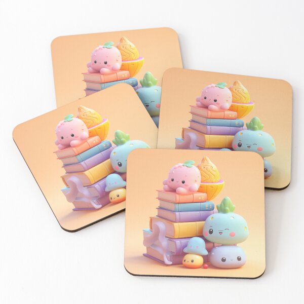 Item preview, illustration books in the style of kawaii art designed and sold by Nanthikan.