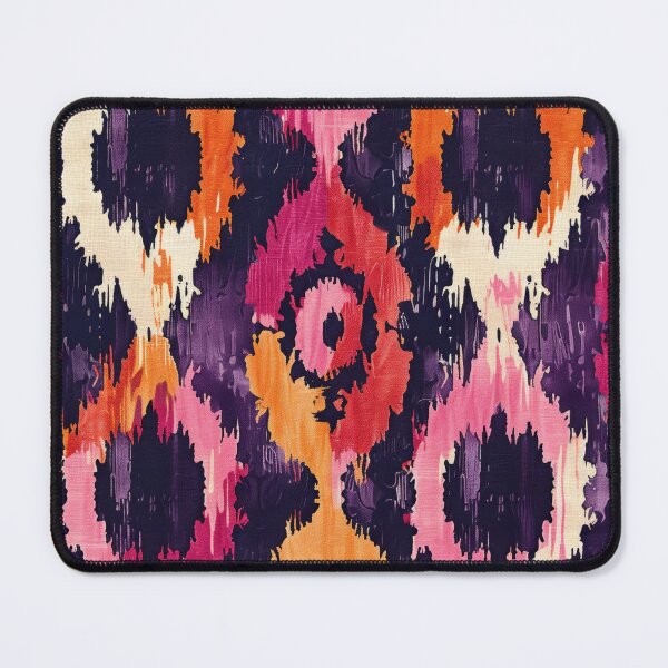 Item preview, Ikat Pattern 1 colourful design designed and sold by LD ART.