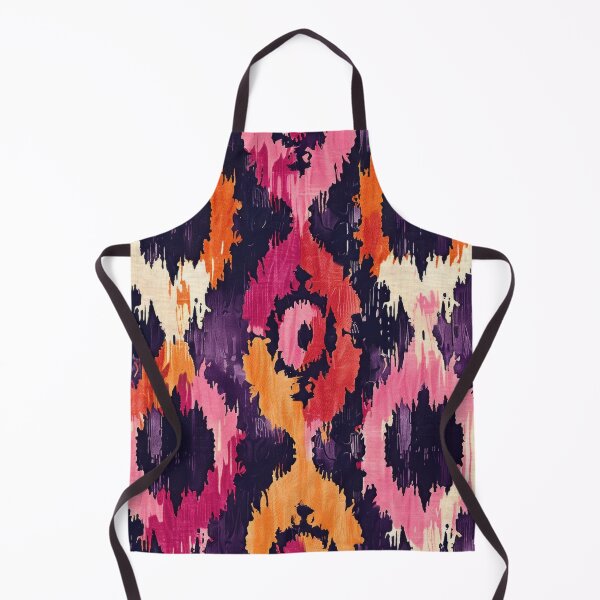 Item preview, Ikat Pattern 1 colourful design designed and sold by LD ART.