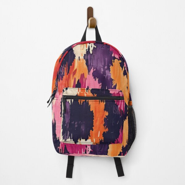 Item preview, Ikat Pattern 1 colourful design designed and sold by LD ART.