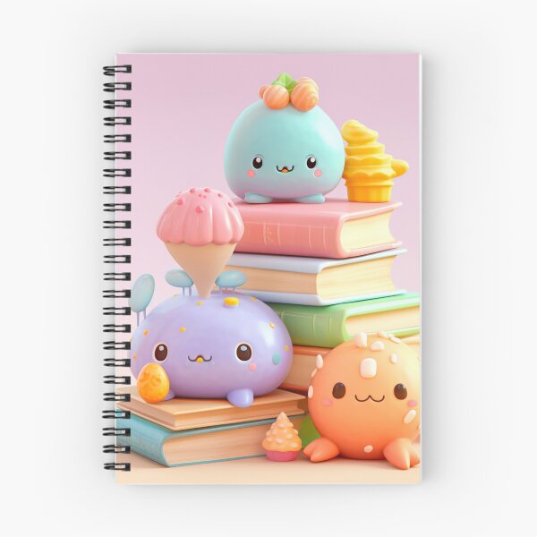 Item preview, illustration books in the style of kawaii art designed and sold by Nanthikan.