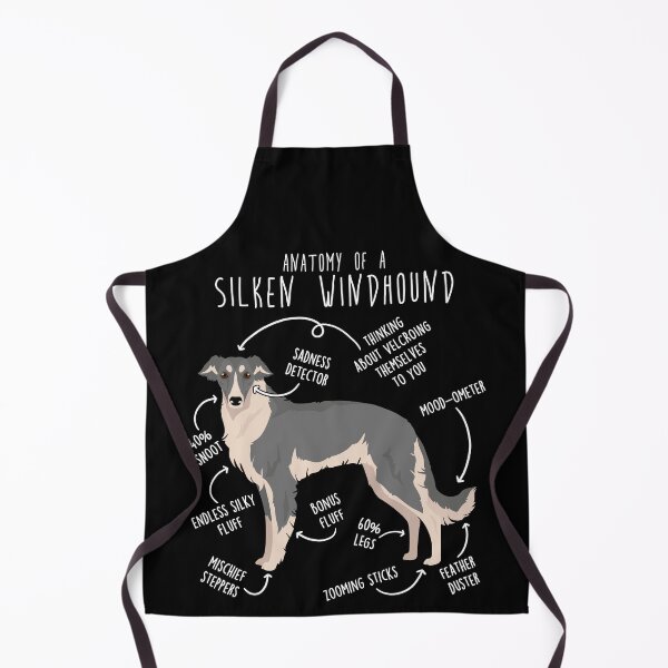 Item preview, Blue Silken Windhound Anatomy designed and sold by Clara Hollins.