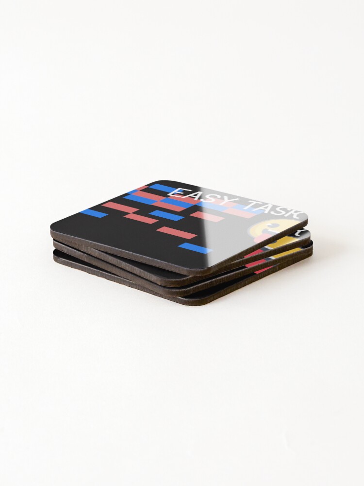 Thumbnail 4 of 5, Coasters (Set of 4), Easy Task designed and sold by Palanquin.