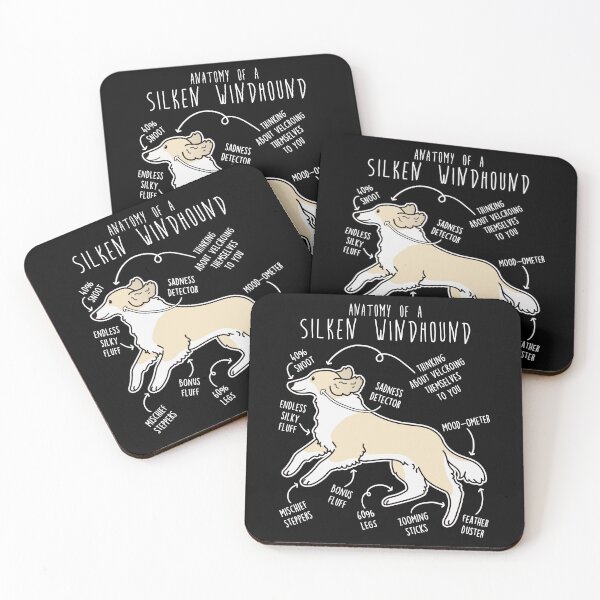 Item preview, Cream Silken Windhound Anatomy designed and sold by Clara Hollins.