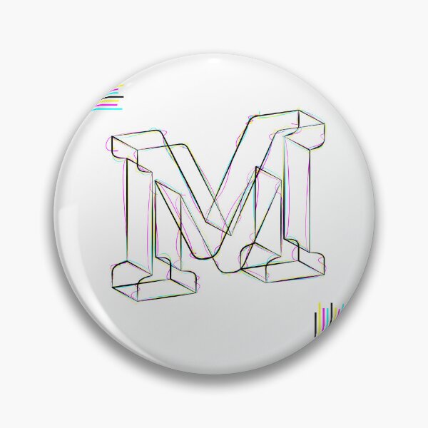 Item preview, M - cmyk strokes designed and sold by JanKrogh.
