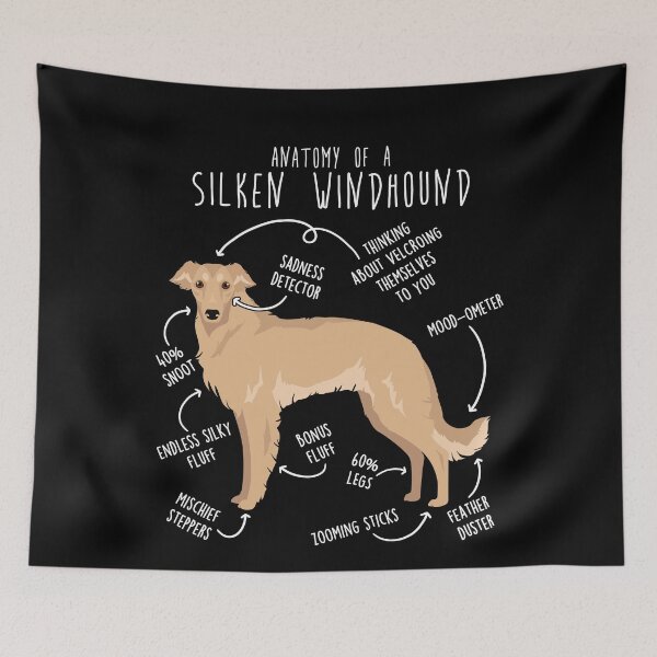 Item preview, Fawn Silken Windhound Anatomy designed and sold by Clara Hollins.
