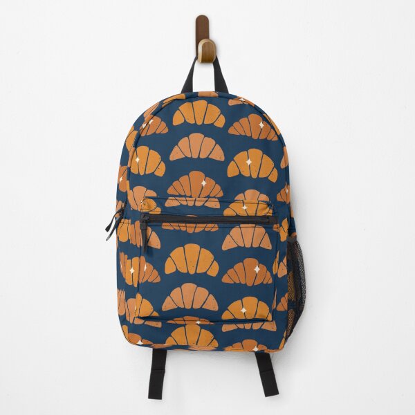 Item preview, Croissant Pattern - Navy Blue Palette designed and sold by CircusCreative.
