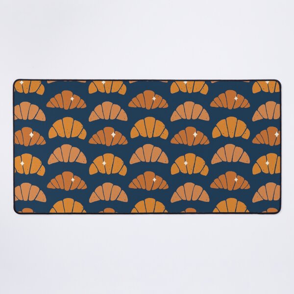 Item preview, Croissant Pattern - Navy Blue Palette designed and sold by CircusCreative.