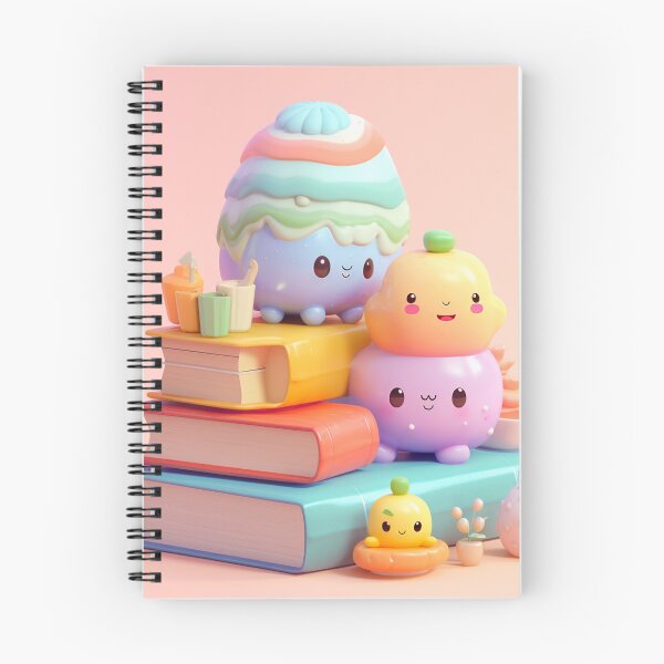 Item preview, illustration books in the style of kawaii art designed and sold by Nanthikan.