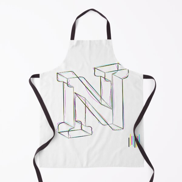 Item preview, N - cmyk strokes designed and sold by JanKrogh.