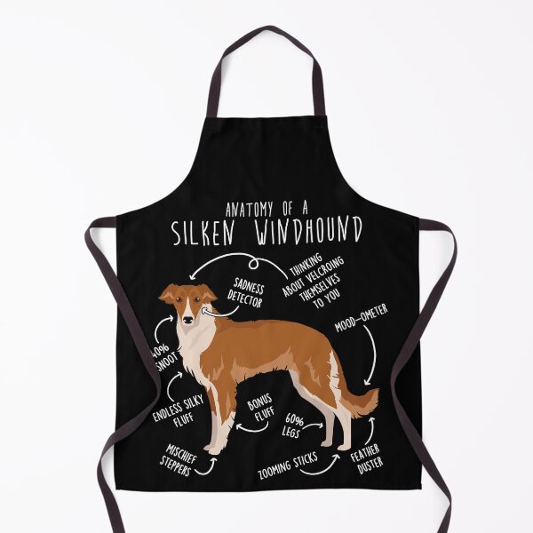 Item preview, Red Silken Windhound Anatomy designed and sold by Clara Hollins.