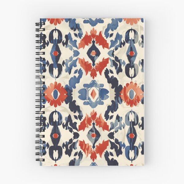 Item preview, Ikat Pattern 2 colourful design designed and sold by LD ART.