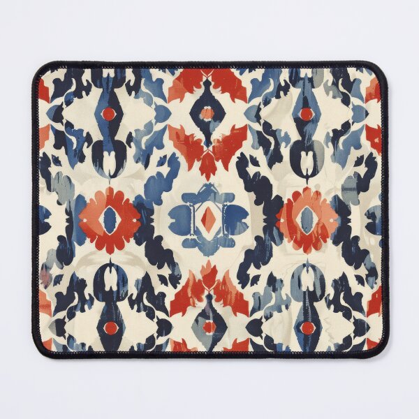 Item preview, Ikat Pattern 2 colourful design designed and sold by LD ART.