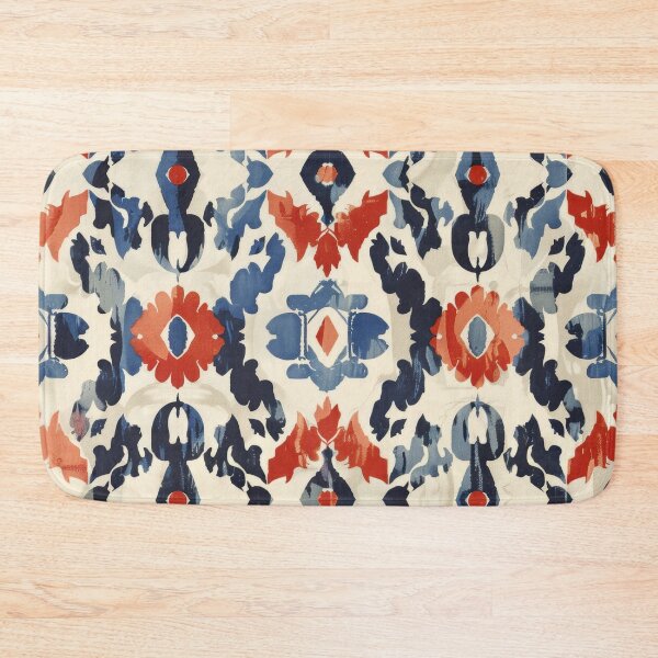 Item preview, Ikat Pattern 2 colourful design designed and sold by LD ART.