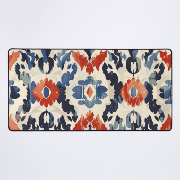 Item preview, Ikat Pattern 2 colourful design designed and sold by LD ART.