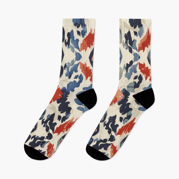 Item preview, Ikat Pattern 2 colourful design designed and sold by LD ART.