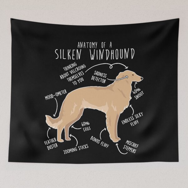 Item preview, Fawn Silken Windhound Anatomy designed and sold by Clara Hollins.