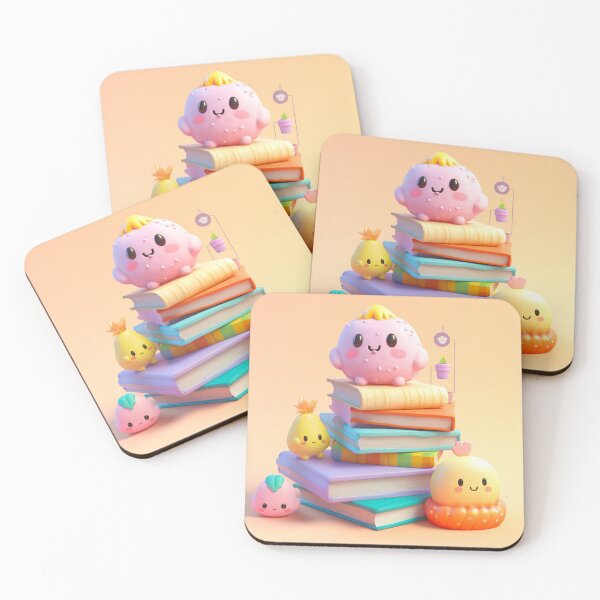 Item preview, illustration books in the style of kawaii art designed and sold by Nanthikan.