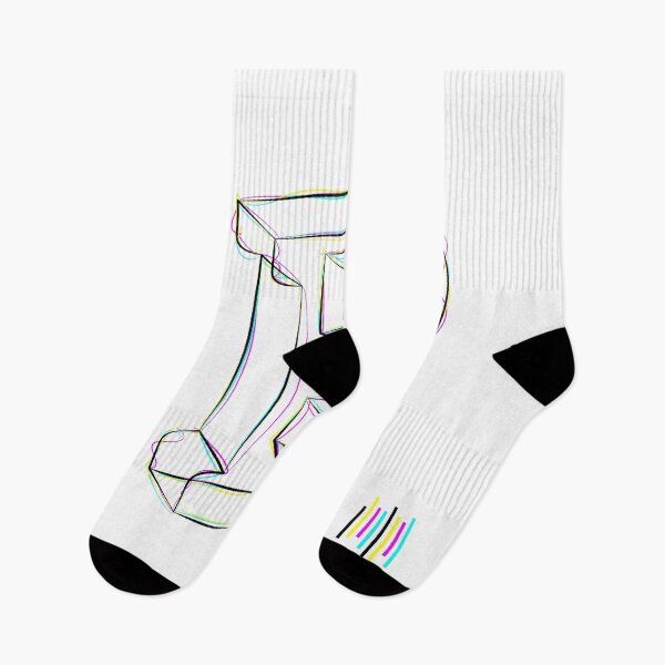 Item preview, P - cmyk strokes designed and sold by JanKrogh.