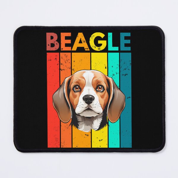 Item preview, Vibrant Beagle Retro Design designed and sold by andasanc14.