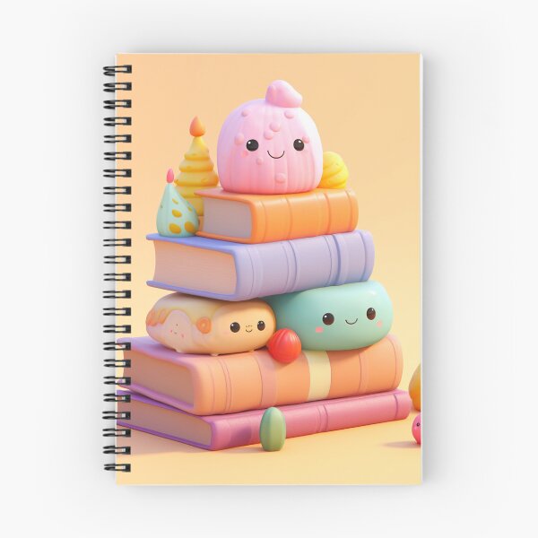 Item preview,  illustration books in the style of kawaii art designed and sold by Nanthikan.