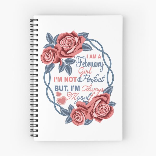 Item preview, I Am A February Girl designed and sold by Ayesha Saleem.