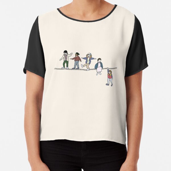 Stranger Things: The Acrobats and the Fleas Chiffon Top