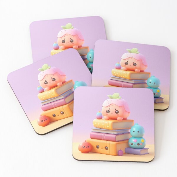 Item preview, illustration books in the style of kawaii art designed and sold by Nanthikan.