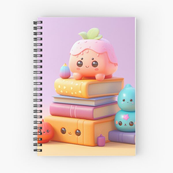 Item preview, illustration books in the style of kawaii art designed and sold by Nanthikan.