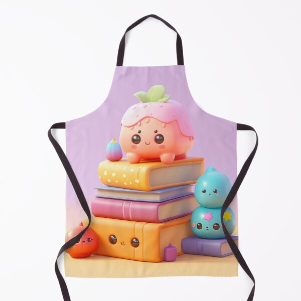 Item preview, illustration books in the style of kawaii art designed and sold by Nanthikan.