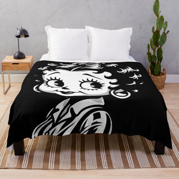 Item preview, Black and White-Betty Boop inspired design designed and sold by Artbyminga.