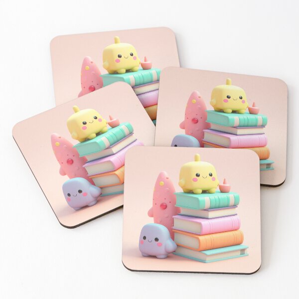 Item preview, illustration books in the style of kawaii art designed and sold by Nanthikan.