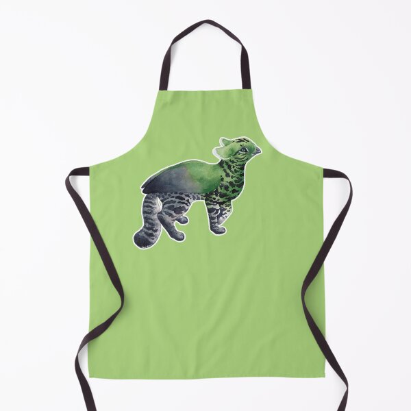 Aro Gryphon on Light Green | Aromantic Pride Griffon Apron