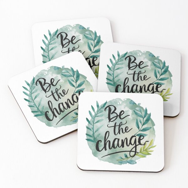 Item preview, BE THE CHANGE  designed and sold by Vibify.