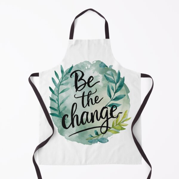 Item preview, BE THE CHANGE designed and sold by Vibify.