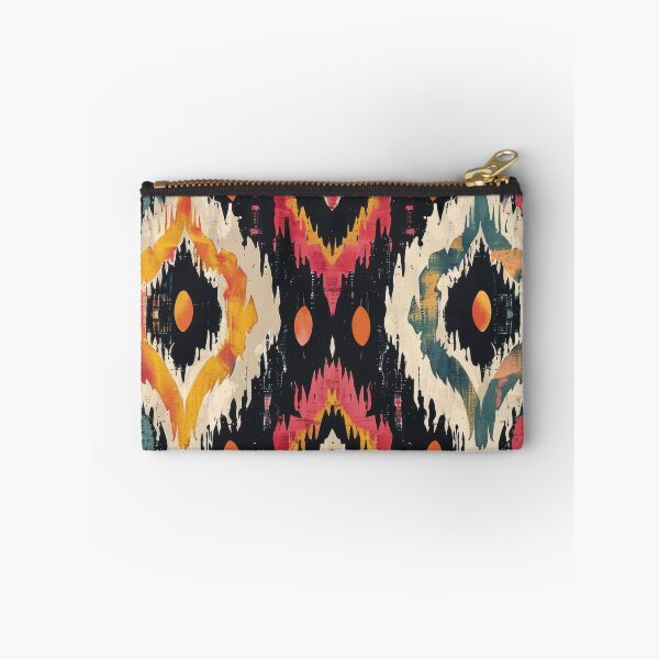 Item preview, Ikat Pattern 3 colourful design designed and sold by LD ART.