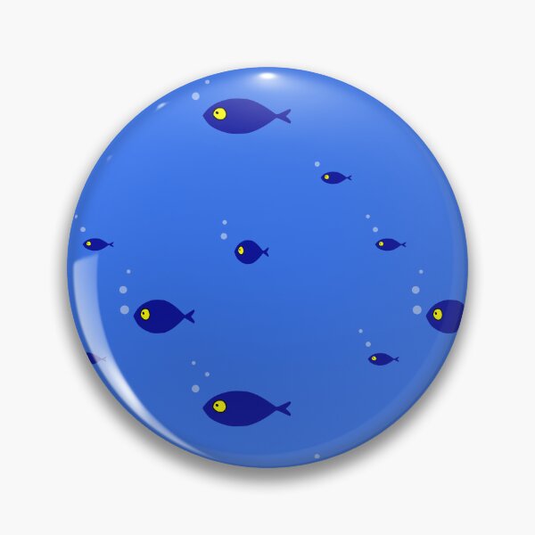 Item preview, Fishes underwater on blue background vector seamless pattern   designed and sold by HippoInkStudio.