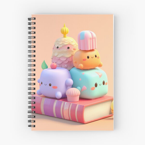Item preview, illustration books in the style of kawaii art designed and sold by Nanthikan.