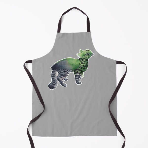 Aro Gryphon on Grey | Aromantic Pride Griffon Apron