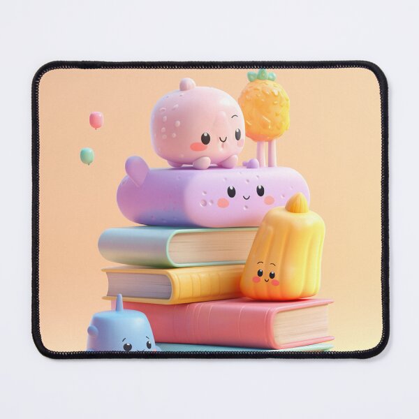Item preview, illustration books in the style of kawaii art designed and sold by Nanthikan.