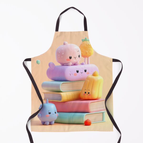 Item preview, illustration books in the style of kawaii art designed and sold by Nanthikan.