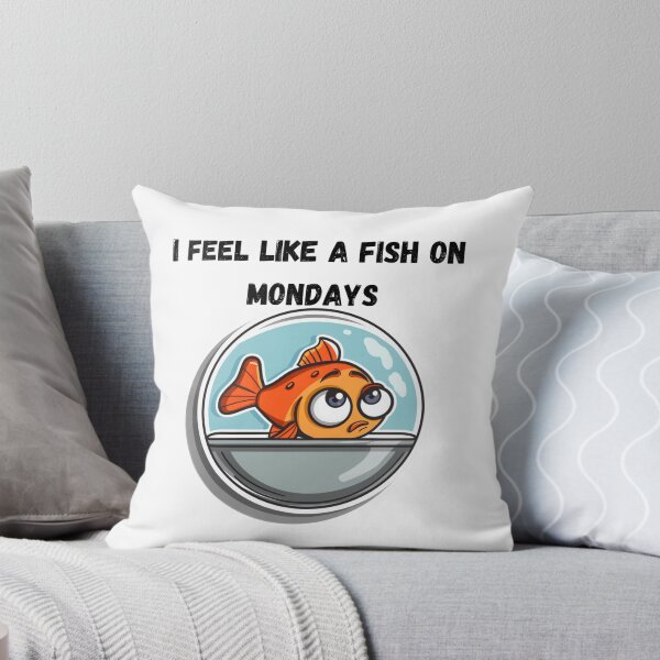 Item preview, Feel like a fish on Mondays  designed and sold by Socool101.