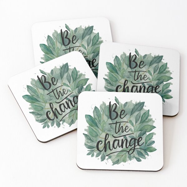Item preview, BE THE CHANGE  designed and sold by Vibify.