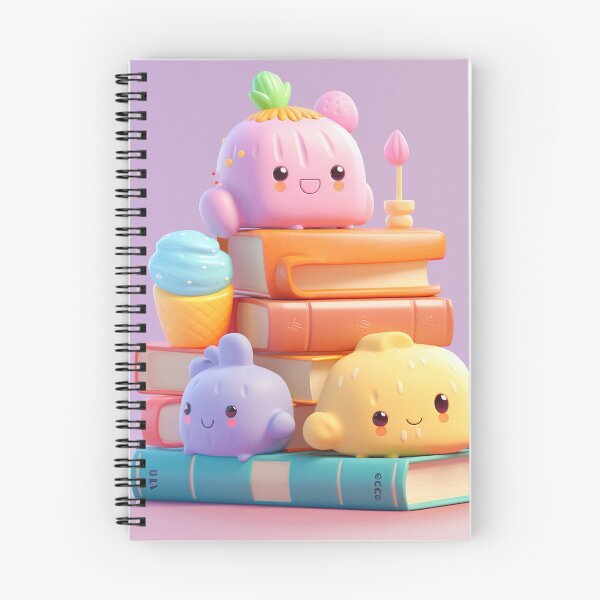 Item preview, illustration books in the style of kawaii art designed and sold by Nanthikan.