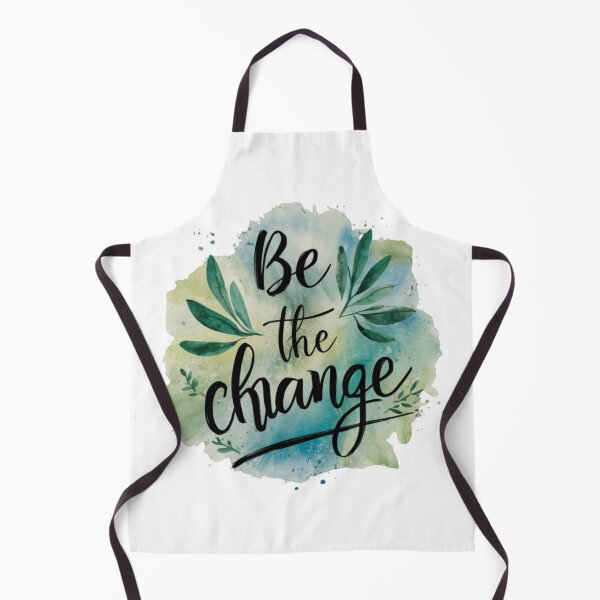 Item preview, BE THE CHANGE designed and sold by Vibify.