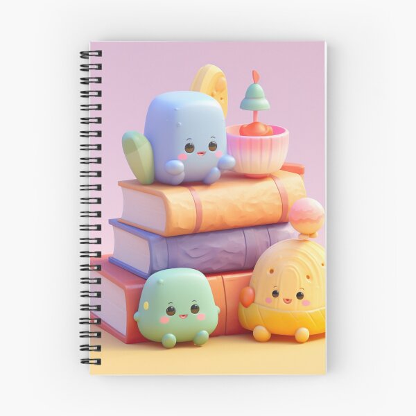 Item preview, illustration books in the style of kawaii art designed and sold by Nanthikan.